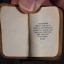 Load image into Gallery viewer, Shakespeare, William. Midsummer Night&#39;s Dream. Bryce, David &amp; Son; Glasgow. Henry Frowde, Oxford University Press. 1904
