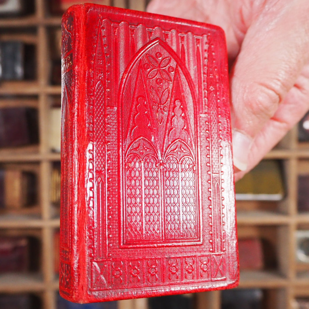 Fables and other poems. >>MINIATURE CATHEDRAL BINDING<< Gay, John. Publication Date: 1824 CONDITION: VERY GOOD