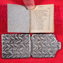 Load image into Gallery viewer, Kleines antikes. Liederbuch&gt;&gt;MINIATURE JUGENDSTIL SONGBOOK WITH ORIGINAL CASE&lt;&lt; Publication Date: 1900 CONDITION: VERY GOOD
