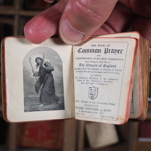 Book of Common Prayer and Administration of the Holy Communion. >>MINIATURE PRAYER BOOK<< Church of England. Publication Date: 1901 CONDITION: VERY GOOD