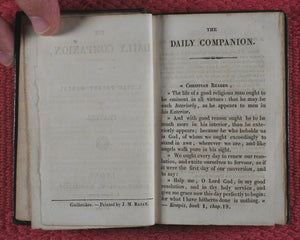 Daily Companion, or Little Pocket Manual of Prayers. Cormon et Blanc, 1 Roger Street, Lyons. 1840