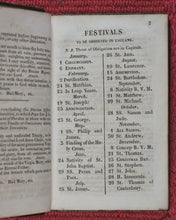 Load image into Gallery viewer, Daily Companion, or Little Pocket Manual of Prayers. Cormon et Blanc, 1 Roger Street, Lyons. 1840
