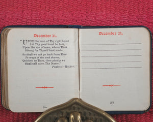 Royal Bijou Birthday Book. Selection from the Poetical Works of Shakespeare, Wordsworth, Hood, Tennyson, Moore, Burns, Cowper, Scott, Goldsmith, Hemans, Byron, Milton. Eyre & Spottiswoode. Ltd., 33, Paternoster Row, E.C. London. 1901.