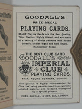 Load image into Gallery viewer, Hoffmann, Professor. Selected patience games. Goodall &amp;  Son. Ltd., Chas. London. 1914.
