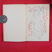 Load image into Gallery viewer, Twenty-Five Nudes. GILL, Eric. Published by J.M. Dent, for Hague &amp; Gill, London., 1938 HARDCOVER DUSTJACKET
