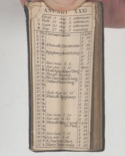 Load image into Gallery viewer, London Almanac for the year of Christ 1846. Company of Stationers. London. [1845]. >>CURIOUS FINGER FORMAT MINIATURE LONDON ALMANAC<<
