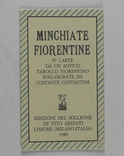 Load image into Gallery viewer, Minchiate Fiorentine Tarot, by Vito Arienti (Author). Edizione Del Solleone. 1980. Limited Numbered Edition
