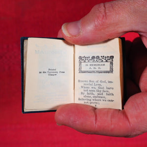 In Memoriam. >>MINIATURE BOOK WITH DUSTJACKET<< Tennyson, Alfred Lord. Publication Date: 1905 CONDITION: VERY GOOD