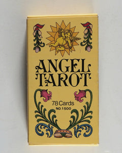 Angel Tarot. 1980.Printed and bound by Osaka Shoseki Co., Ltd. Designed by Yohkohta Design Office. Published by Angel Shoji Co., Ltd.