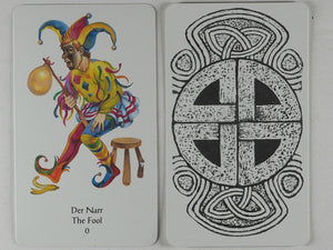 Tarot of Northern Shadows. Rodway, Howard (author) and artist Sylvia Gainsford. A.G. Müller, Switzerland. 1997. ISBN 9783905219128