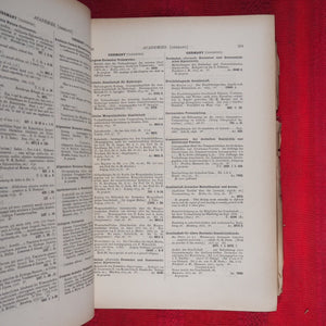 Catalogue of the Printed Books in the Library of the British Museum Printed by order of the Trustees of the British Museum. Published by William, Clowes and Sons, Limited, Stamford Street and Charing Cross.  London. 1881-1900.