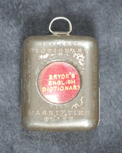 Load image into Gallery viewer, Smallest English Dictionary in the World. MINIATURE BRYCE DICTIONARY IN LOCKET; Publication Date: 1900 CONDITION: VERY GOOD
