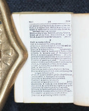 Load image into Gallery viewer, Smallest English Dictionary in the World. MINIATURE BRYCE DICTIONARY IN LOCKET; Publication Date: 1900 CONDITION: VERY GOOD

