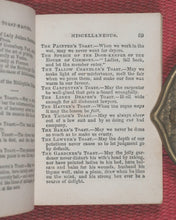 Load image into Gallery viewer, Social and Convivial Toast-Master and Compendium of Sentiment. McGuire, Frederic. Nelson Street, London. 1865.
