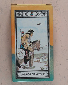Native American Tarot Deck. Magda Weck Gonzalez, Shawnee, with Harry Sparrowhawk and illustrated by J.A. Gonzalez. U.S. Ganes Systens. U.S.A. 1982.  ISBN 0880790091.