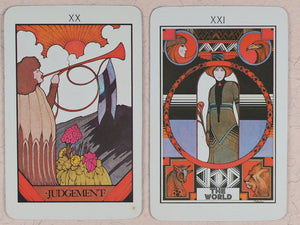 Aquarian Tarot. David Mario Palladini, artist. Morgan Press. 1975.