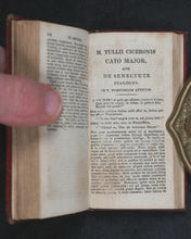 Load image into Gallery viewer, Cicero, Marcus Tullius. De Officiis. De Senectute et de Amicitia [Duties of Management and Friendship]. Pickering, G. 31, Lincoln&#39;s Inn Fields. [London]. 1821.
