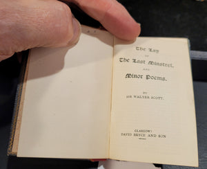 Alexander Scott's Lay of the Last Minstrel. Published by David Bryce & Co.