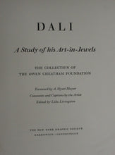 Load image into Gallery viewer, Dali. A Study of His Art-in-Jewels. The Collection of the Owen Cheatham Foundation Mayor, A Hyatt [intro] Published by New York Graphic Society, Greenwich, 1959
