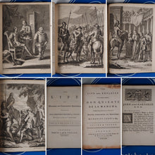 Load image into Gallery viewer, CERVANTES DE SAAVEDRA, Miguel. The Life and Exploits of the ingenious Gentleman Don Quixote de la Mancha. Translated from the Original Spanish…by Charles Jarvis.  J. &amp; R. Tonson &amp; R. Dodsley. 1742
