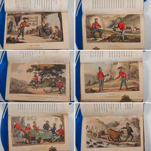 The Military Adventures of Johnny Newcome, with an Account of his Campaigns on the Peninsula and in Pall Mall: with Sketches by Rowlandson; and notes By an Officer. [ROBERTS, Lieut.Col.David.] Publication Date: 1815 Condition: Good