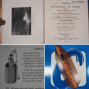 Treatise on Navigation By Steam Comprising A History of the Steam Engine. Ross, Captain John (K.S.R.N) Publication Date: 1828 Condition: Very Good