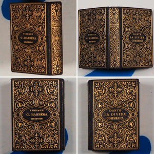 La divina commedia di Dante Alighieri. >>MINIATURE BOOK -LITERARY CLASSIC FINELY BOUND<< Dante Alighieri. Publication Date: 1898 Condition: Very Good