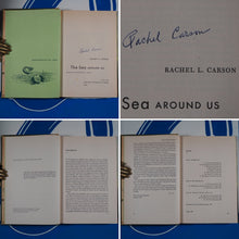 Load image into Gallery viewer, SEA AROUND US&gt;&gt;SIGNED BY RACHEL CARSON&lt;&lt; CARSON, RACHEL Publication Date: 1951 Condition: Very Good
