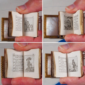 Les Petits Montagnards Anee 1822. >>MINIATURE PALAIS-ROYAL BINDING<< Publication Date: 1821 Condition: Very Good