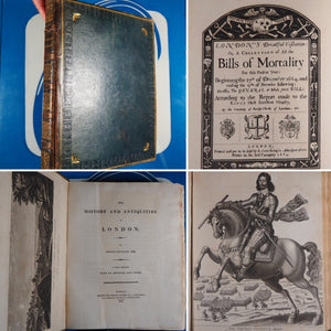 The History and Antiquities of London. A New Edition, with an Appendix and Index. PENNANT, Thomas (1726-1798). >EXTRA-ILLUSTRATED FROM MORDEN'S "PROSPECT OF LONDON"< Publication Date: 1814