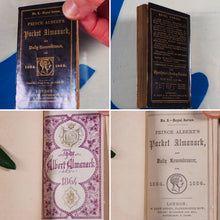 Load image into Gallery viewer, Prince Albert&#39;s Pocket Almanack, and Daily Remembrancer for 1864. Albert, Prince.&gt;&gt;RARE MINIATURE ALMANAC&lt;&lt; Publication Date: 1863 CONDITION: VERY GOOD
