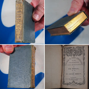 China & the English or, the character and manners of the Chinese. >> MINIATURE BOOK <<Abbott, Jacob [Principal of the Mount Vernon School, Boston, America]. Publication Date: 1836 CONDITION: VERY GOOD