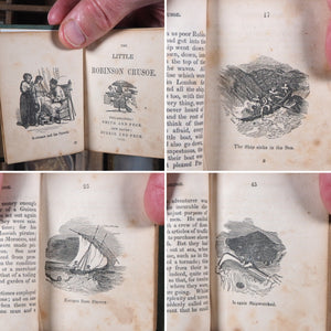 Little Robinson Crusoe. Defoe, Daniel. >>MINIATURE CLASSIC FROM 1844<< Publication Date: 1844 CONDITION: VERY GOOD