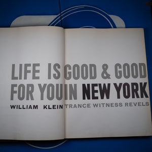 Life Is Good & Good For You In New York.[Album Petite Planète 1]. KLEIN, William. Publication Date: 1956 Condition: Very Good