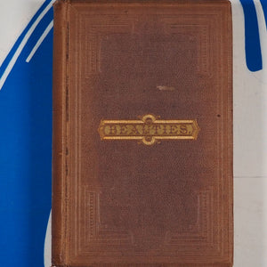 BEAUTIES AND ACHIEVEMENTS OF THE BLIND. Artman, William & Hall, Lansing V. Published by (Printed by E. R. Andrews for) the Authors, Rochester, N.Y. 1872. Hardcover