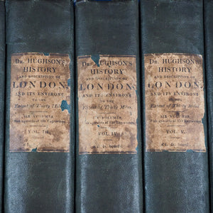 London : being an accurate history and description of the British metropolis and its neighbourhood, to thirty miles extent, from an actual perambulation DAVID HUGHSON [PSEUDONYM]. Publication Date: 1820 Condition: Very Good