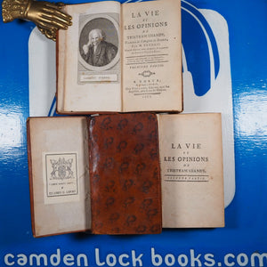 La Vie et Les Opinions de Tristram Shandy, traduites de l'Anglois de Stern par [translated by] M. Frenais. Laurent Sterne [Laurence Sterne]. Publication Date: 1787 Condition: Good