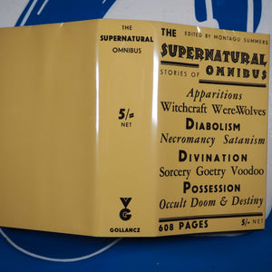 The Supernatural Omnibus Montague Summers (Editor). Publication Date: 1931 Condition: Very Good+