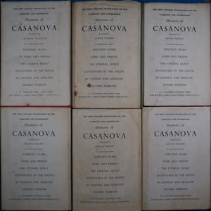 The memoirs of Jacques Casanova de Seingalt Author:	Giacomo Casanova; Arthur Machen Publisher:	New York : G.P. Putnam's Sons ; London : Elek Books, [1960]