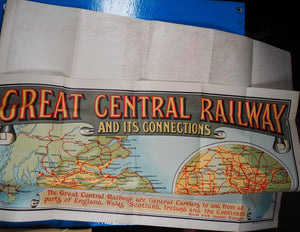 GREAT CENTRAL RAILWAY. Per Rail. 'Transportation is the Life Blood of Commerce'. Condition: Good