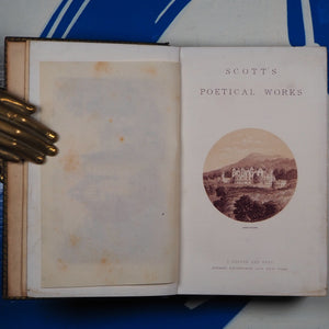 POETICAL WORKS OF SIR WALTER SCOTT SIR WALTER SCOTT >>MAUCHLINE FERN WARE BINDING<< Publication Date: 1874 Condition: Very Good