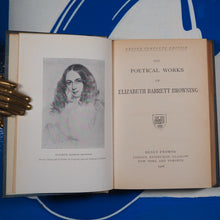 Load image into Gallery viewer, The Poetical Works of Elizabeth Barrett Browning. Browning, Elizabeth Barrett. Published by Henry Frowde, 1906 Used Condition: Very Good Hardcover
