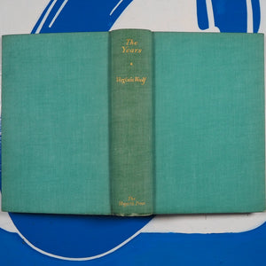 THE YEARS. VIRGINIA WOOLF. Publication Date: 1937 Condition: Very Good-Near Fine