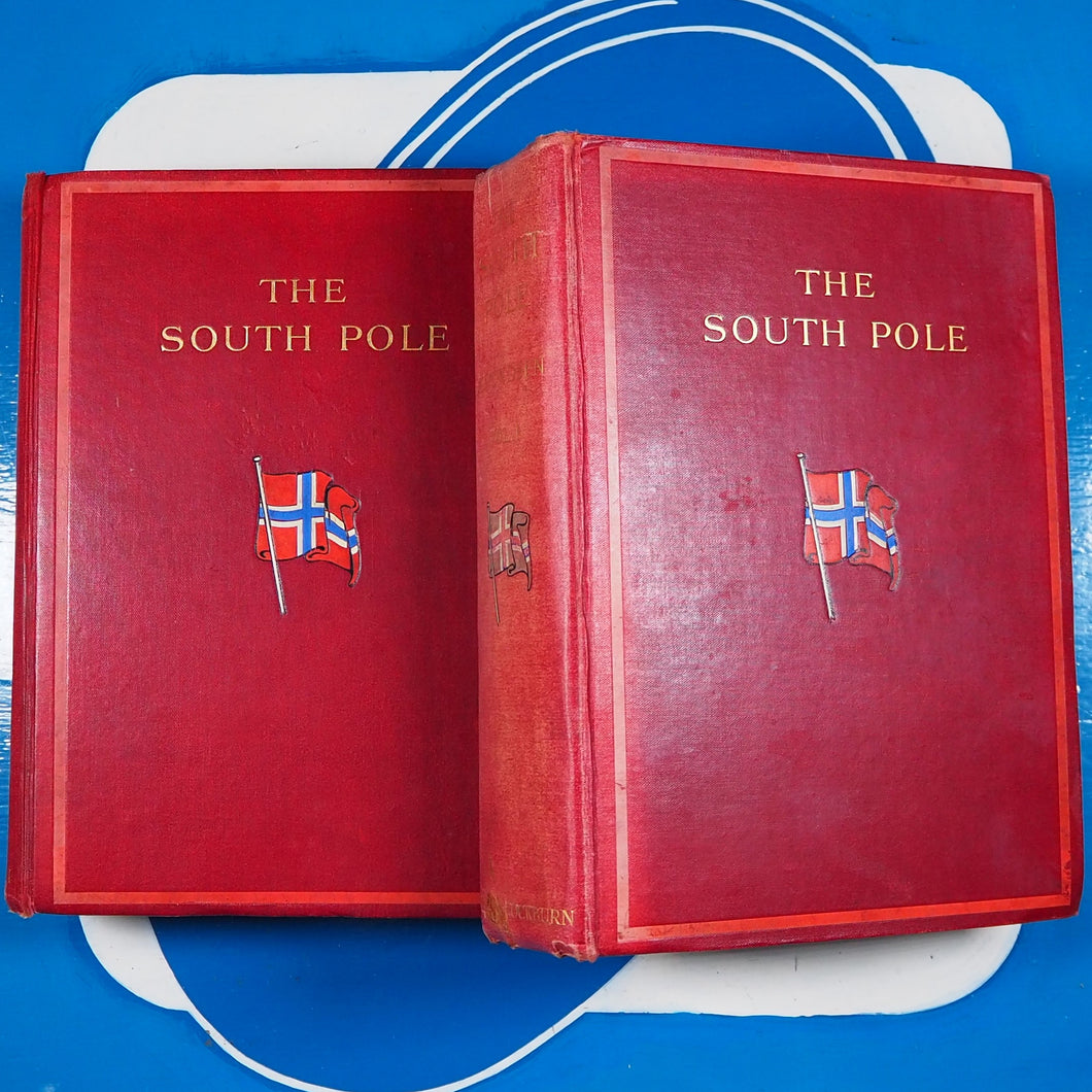 The South Pole. An Account of the Norwegian Antarctic Expedition in the 'Fram', 1910-1912. 2 volume set. Amundsen, Roald. Publication Date: 1912 Condition: Very Good