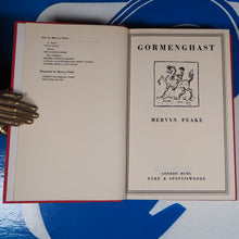 Load image into Gallery viewer, The Gormenghast Trilogy [1946-1959. First editions with first issue dust jackets]. Mervyn Peake Publication Date: 1946 Condition: Near Fine
