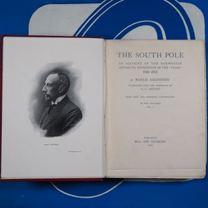 The South Pole. An Account of the Norwegian Antarctic Expedition in the 'Fram', 1910-1912. 2 volume set. Amundsen, Roald. Publication Date: 1912 Condition: Very Good