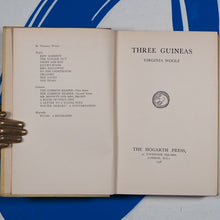 Load image into Gallery viewer, THREE GUINEAS. VIRGINIA WOOLF. Publication Date: 1938 Condition: Very Good Save for Later
