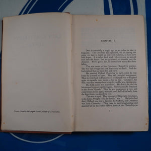 LADY CHATTERLEY'S LOVER (LIMITED EDITION) D.H. Lawrence Published by Privately Printed, 1929