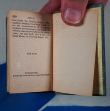 Load image into Gallery viewer, China &amp; the English or, the character and manners of the Chinese. &gt;&gt; MINIATURE BOOK &lt;&lt;Abbott, Jacob [Principal of the Mount Vernon School, Boston, America]. Publication Date: 1836 CONDITION: VERY GOOD
