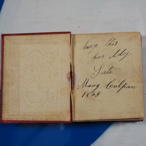 Associations of Scripture with Times, Seasons, Natural Objects etc. Publication Date: 1861 CONDITION: GOOD >>MINIATURE BOOK<<